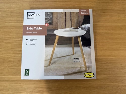 Livarno home side table - livarno, round