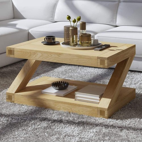 Solid oak coffee table - solid, z