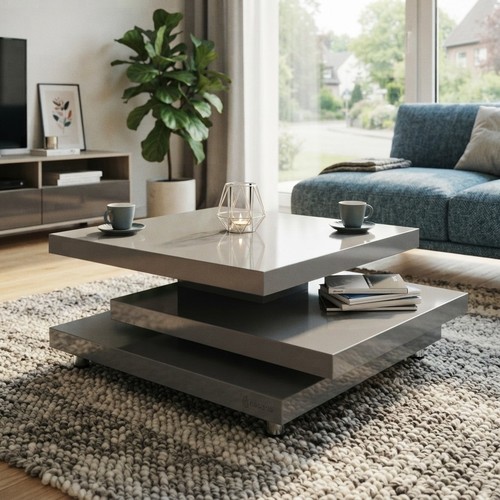 Versatile 72x72cm cube coffee - 72x72cm,