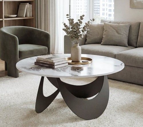 Coffee table sintered stone - coffee,