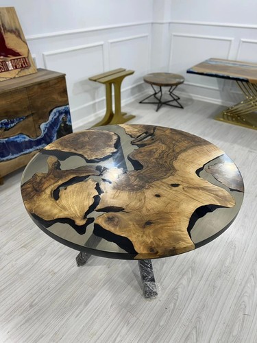 Epoxy coffee table custom - epoxy,