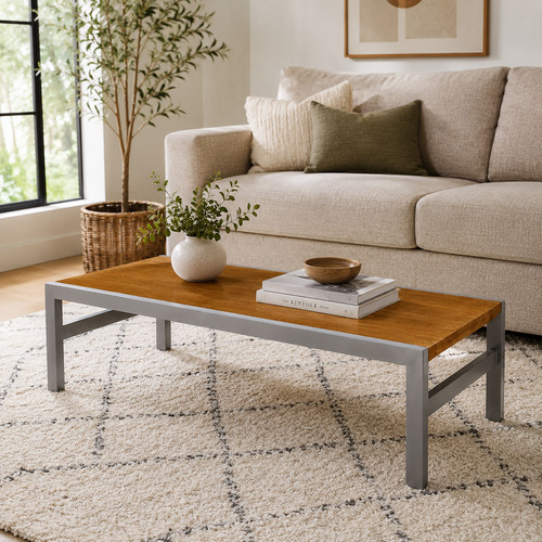 Grey oak modern industrial - grey,