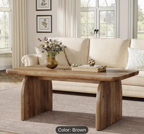 Farmhouse coffee table solid - farmhouse,