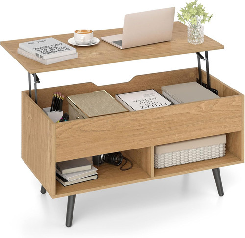 Lift top coffee table - top, with