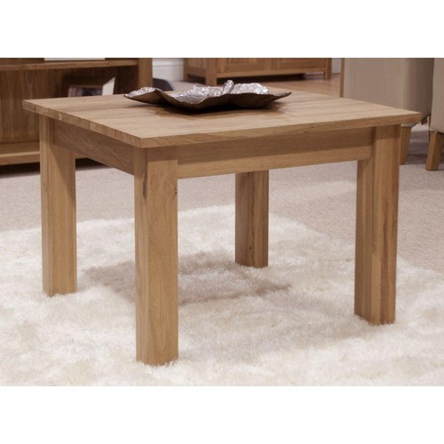 Solid oak small - oak, table