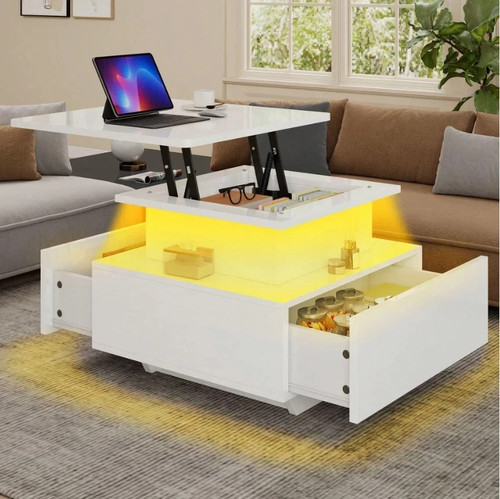 High gloss lift top coffee - high-gloss, lift-top