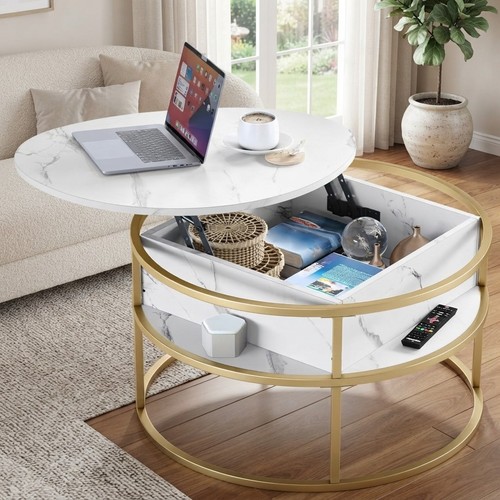 Modern round coffee - modern,