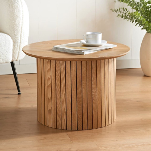 Coffee table round light - table,