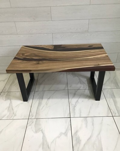 Live edge epoxy - epoxy, dining