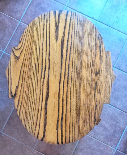 Vintage oval wood - vintage,