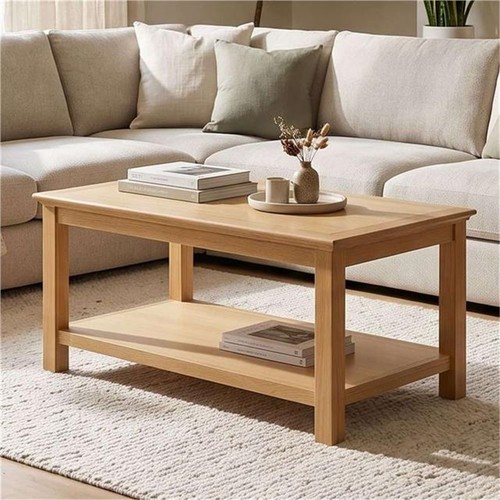 Oak coffee table studham - coffee, table,