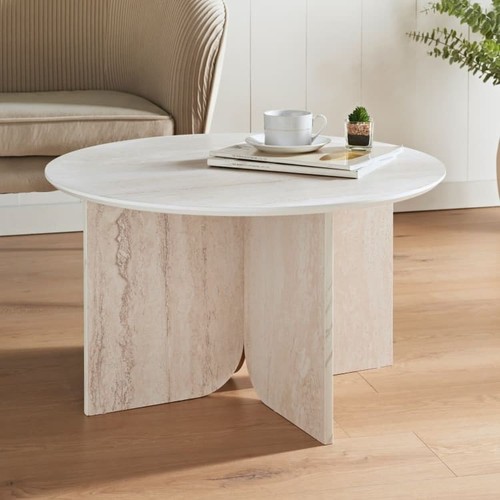 New travertine finish - finish, coffee