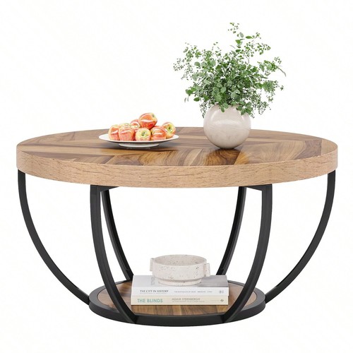Round coffee table 80cm - round,