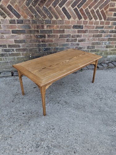 Antique oak coffee table - coffee,