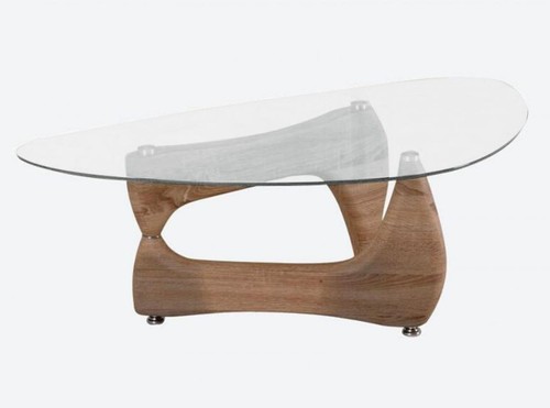 Glass coffee table natural - glass,