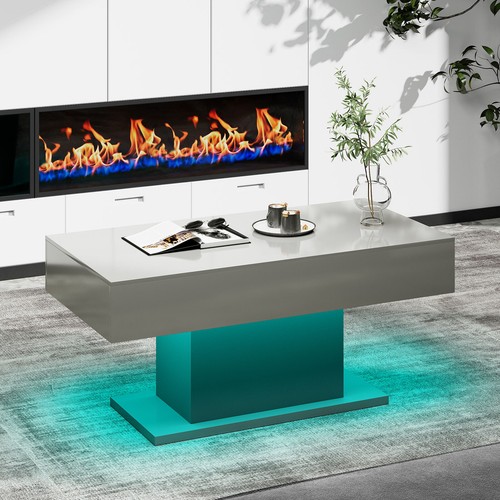 High gloss coffee table - high,