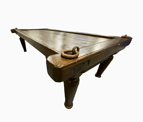 Vintage ship bed made into - , a