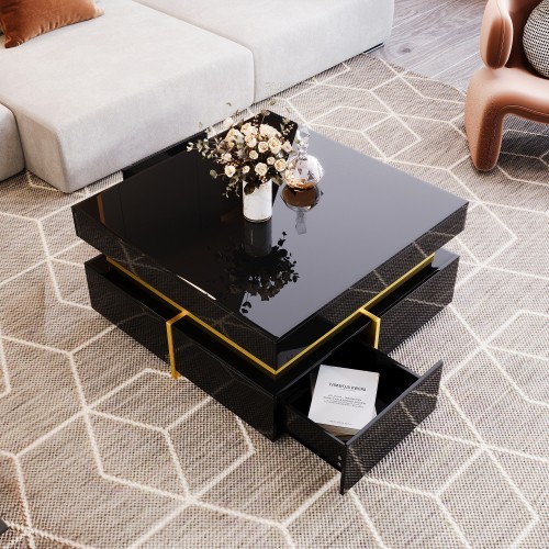 Coffee table high gloss - coffee, table,