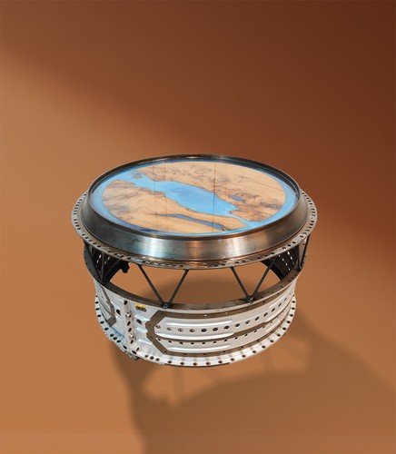 Cfm56 jet engine - coffee, table