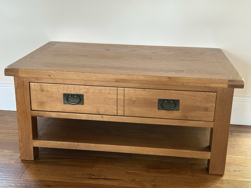 Fairfax oak coffee table - oak,