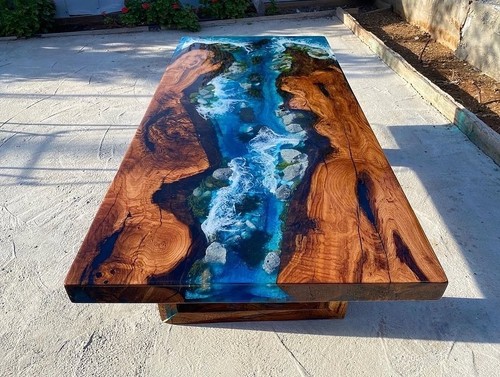 Handmade ocean epoxy - ocean,