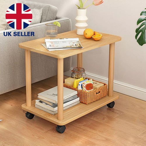 Small 2tier oak finish - small, side