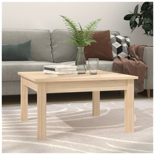 Coffee table solid pine - table,