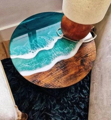 Epoxy table top - epoxy,