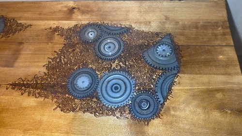 Wooden coffee table handmade - coffee,