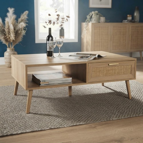 Rustic rectangular coffee - rectangular,