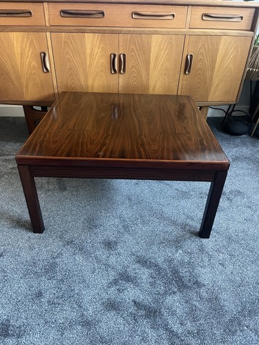 Vintage 70s rosewood coffee - vintage,