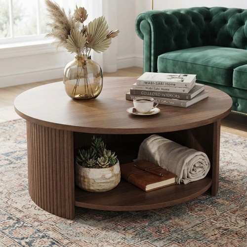 Elegant round coffee - round, table
